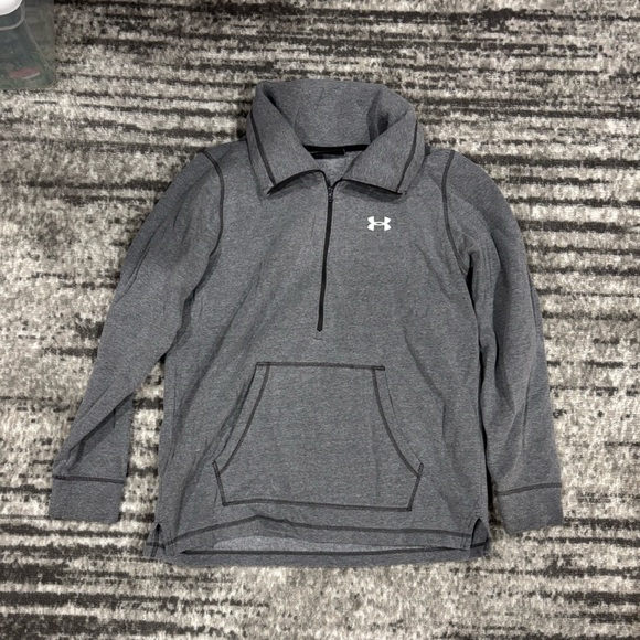 Gray women’s under armor pullover - Picture 1 of 2
